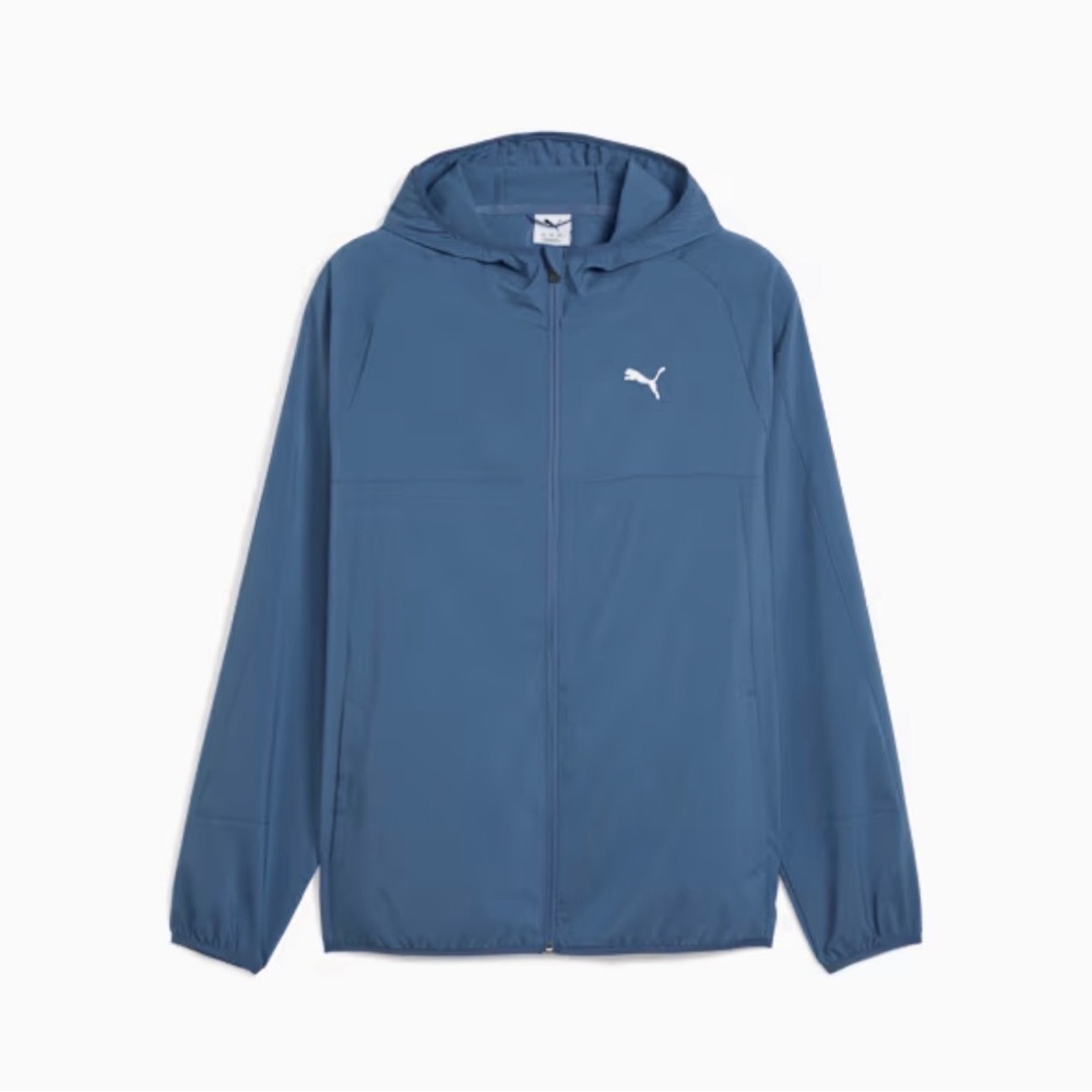 Puma Slate Blue Hooded Jacket